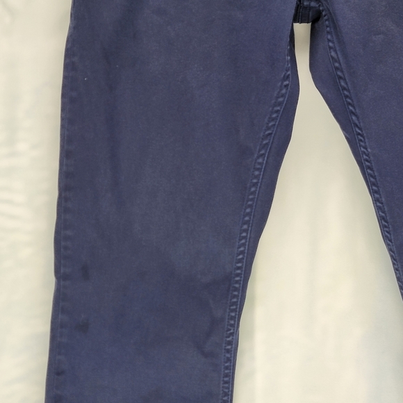 Calvin Klein Jeans Slim Straight Navy Blue Pants 30 x 32 - Picture 4 of 9